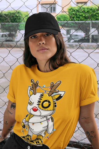Dunk Championship Goldenrod Sneaker Match Tees Cyborg Reindeer Sneaker Tees Dunk Championship Goldenrod Sneaker Release Tees Unisex Shirts