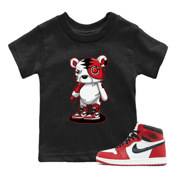 Jordan 1 lost & found Sneaker Match Tees Cyborg Tiger Sneaker Tees Jordan 1 lost & found Sneaker Release Tees Kids Shirts