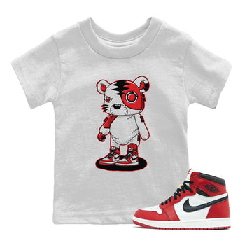 Jordan 1 lost & found Sneaker Match Tees Cyborg Tiger Sneaker Tees Jordan 1 lost & found Sneaker Release Tees Kids Shirts
