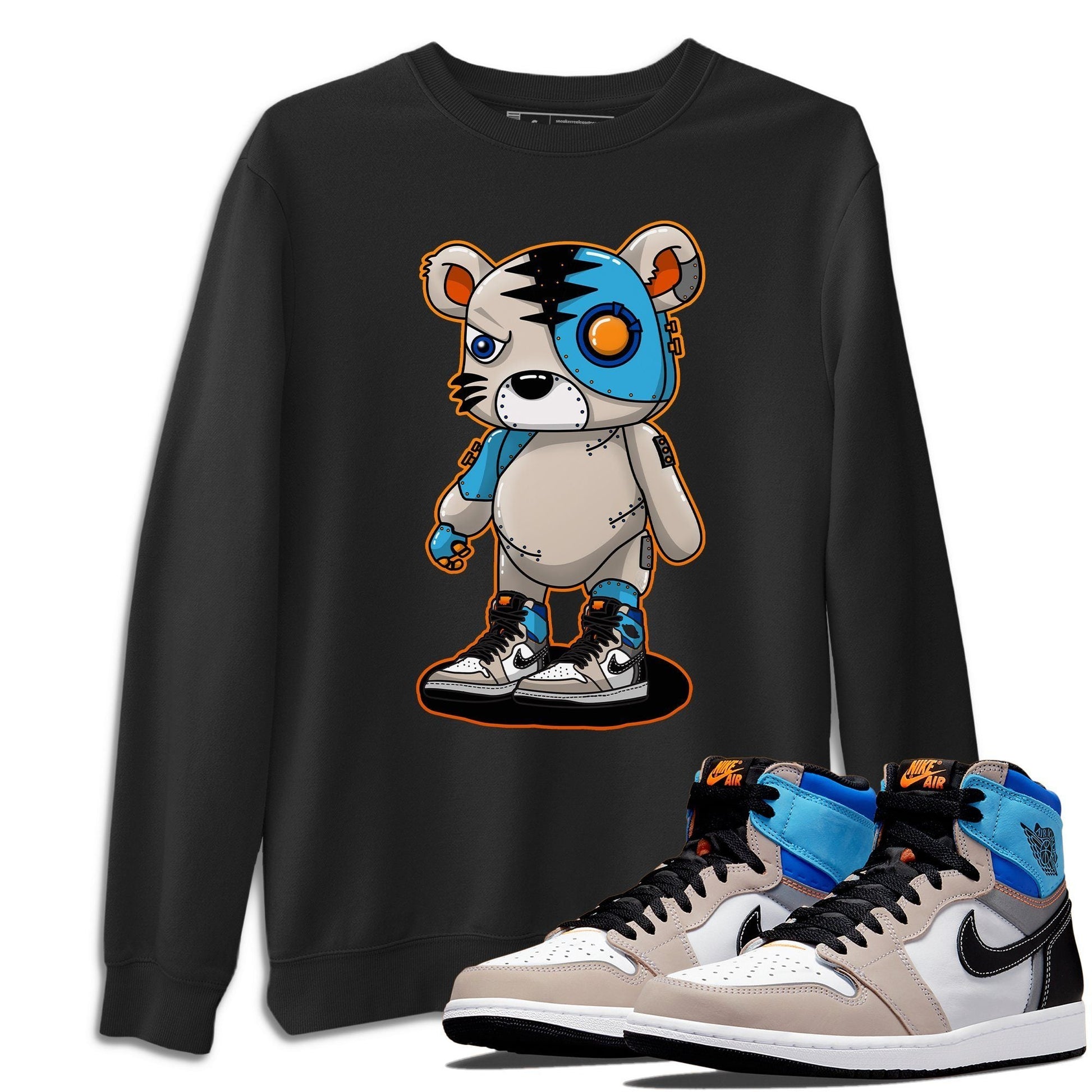 Jordan 1 Prototype Sneaker Match Tees Cyborg Tiger Sneaker Tees Jordan 1 Prototype Sneaker Release Tees Unisex Shirts