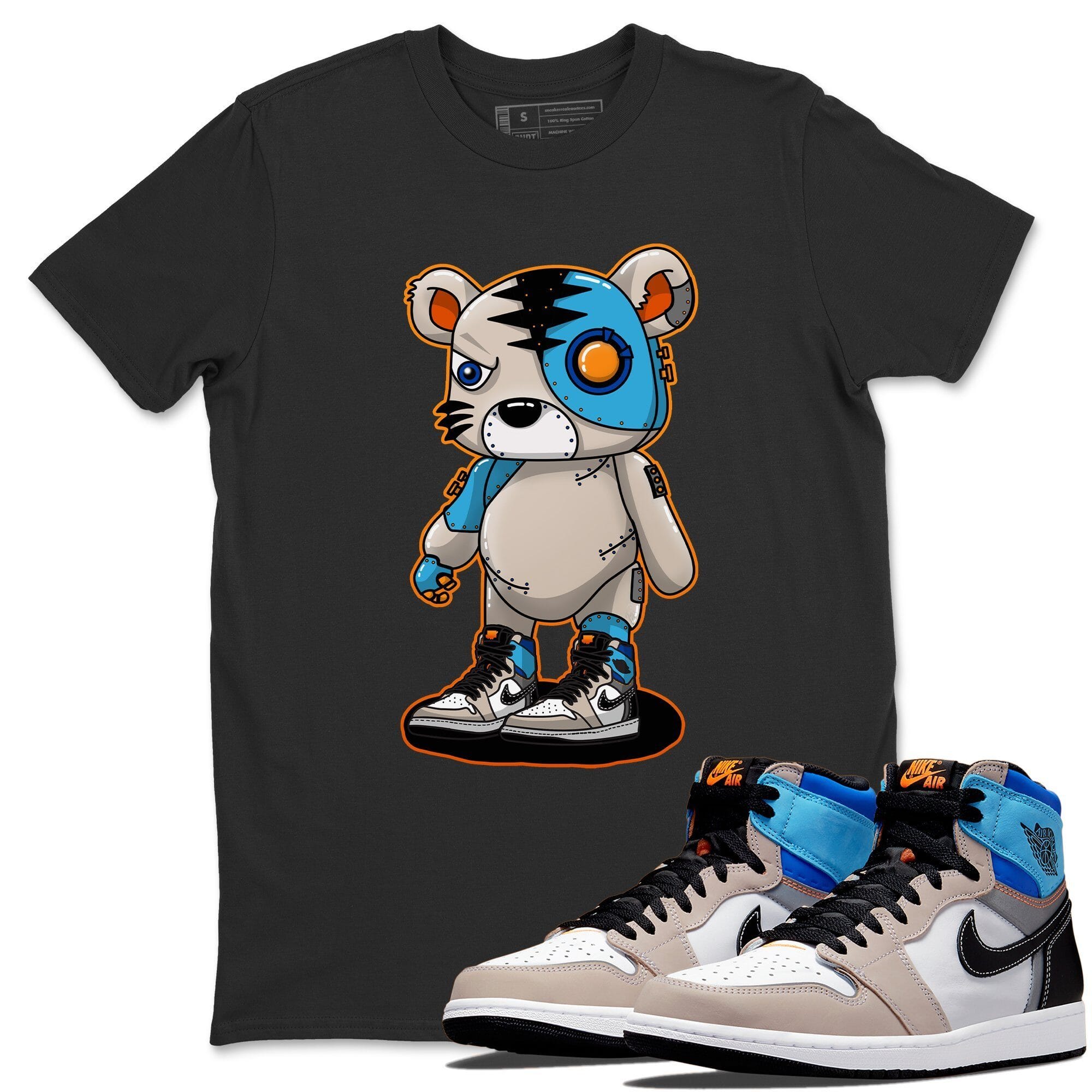 Jordan 1 Prototype Sneaker Match Tees Cyborg Tiger Sneaker Tees Jordan 1 Prototype Sneaker Release Tees Unisex Shirts