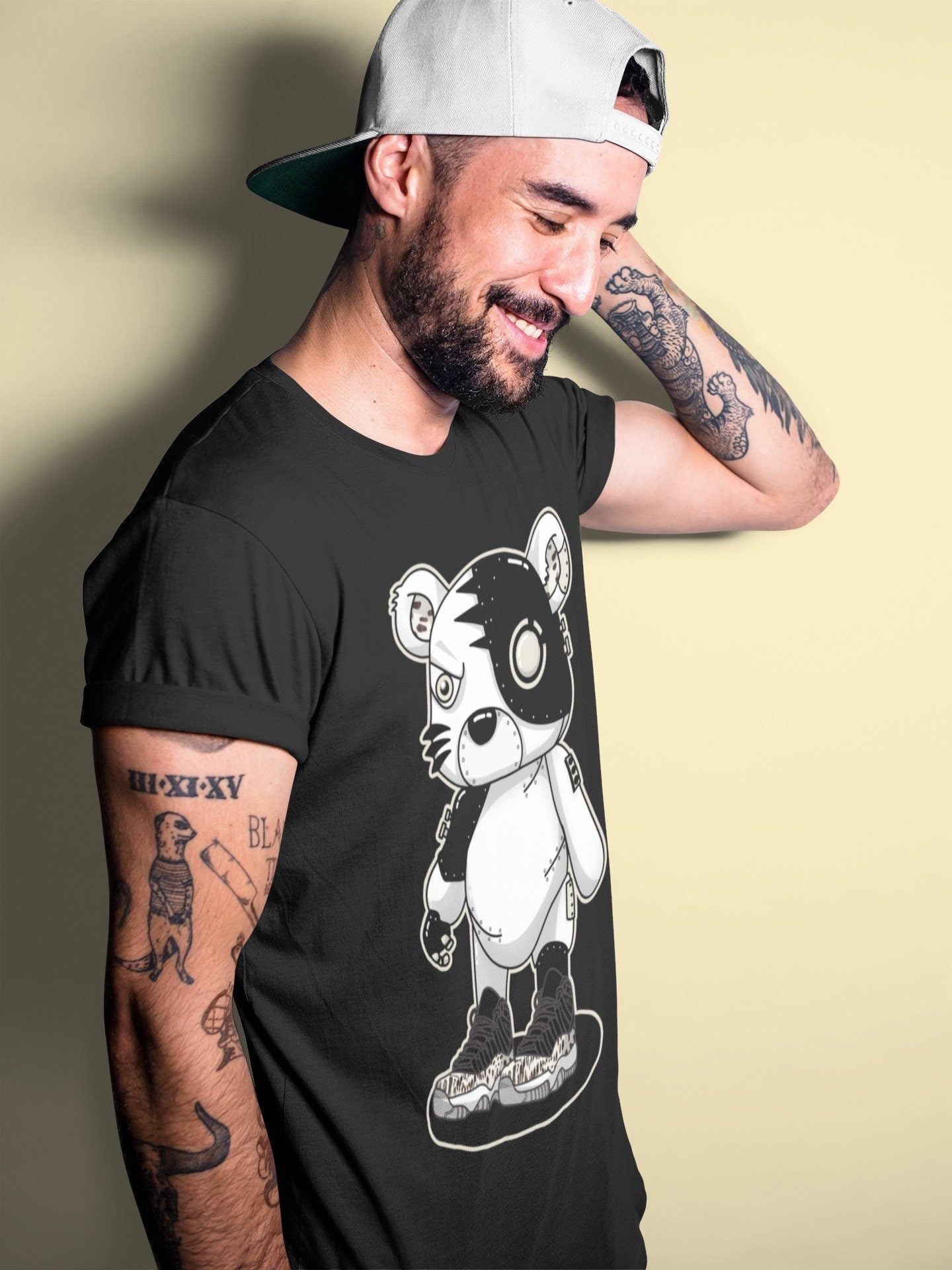 Jordan 11 Animal Instinct Sneaker Match Tees Cyborg Tiger Sneaker Tees Jordan 11 Animal Instinct Sneaker Release Tees Unisex Shirts