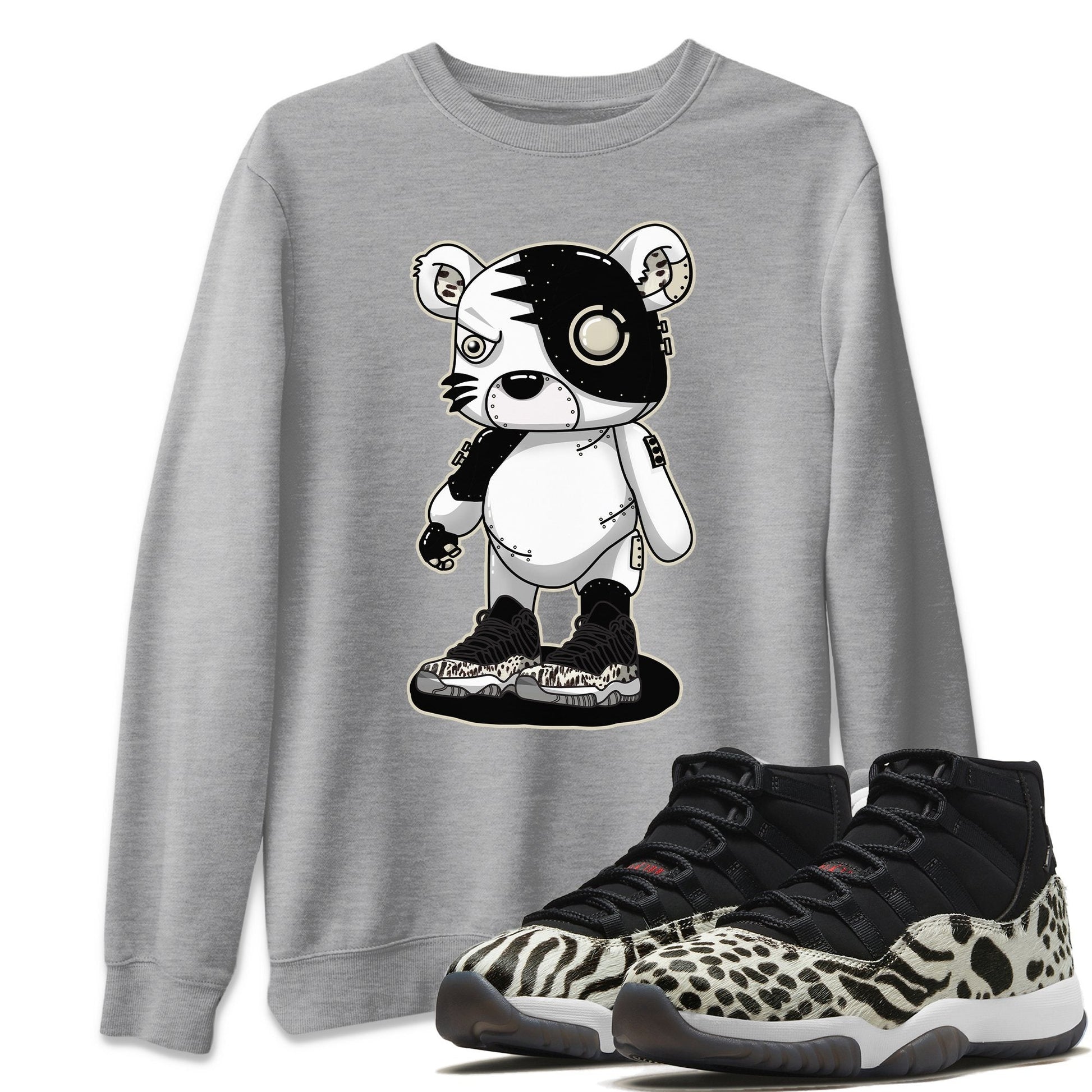 Jordan 11 Animal Instinct Sneaker Match Tees Cyborg Tiger Sneaker Tees Jordan 11 Animal Instinct Sneaker Release Tees Unisex Shirts