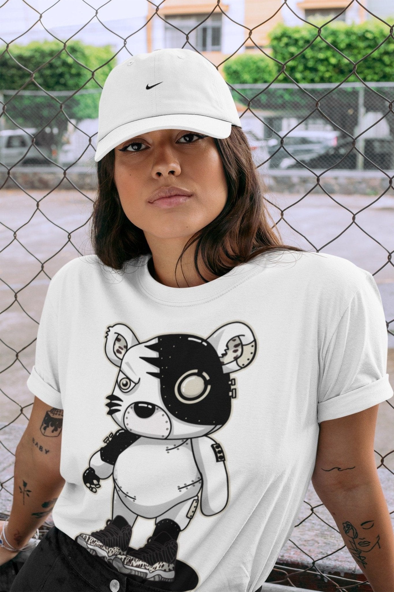 Jordan 11 Animal Instinct Sneaker Match Tees Cyborg Tiger Sneaker Tees Jordan 11 Animal Instinct Sneaker Release Tees Unisex Shirts