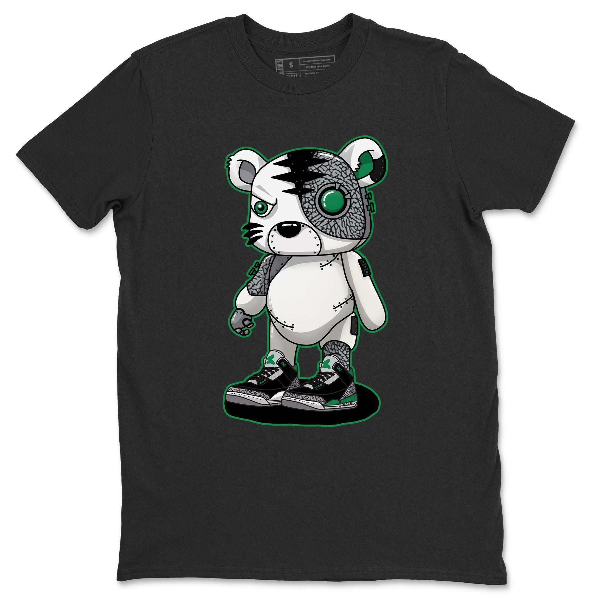 Jordan 3 Pine Green Sneaker Match Tees Cyborg Tiger Sneaker Tees Jordan 3 Pine Green Sneaker Release Tees Unisex Shirts