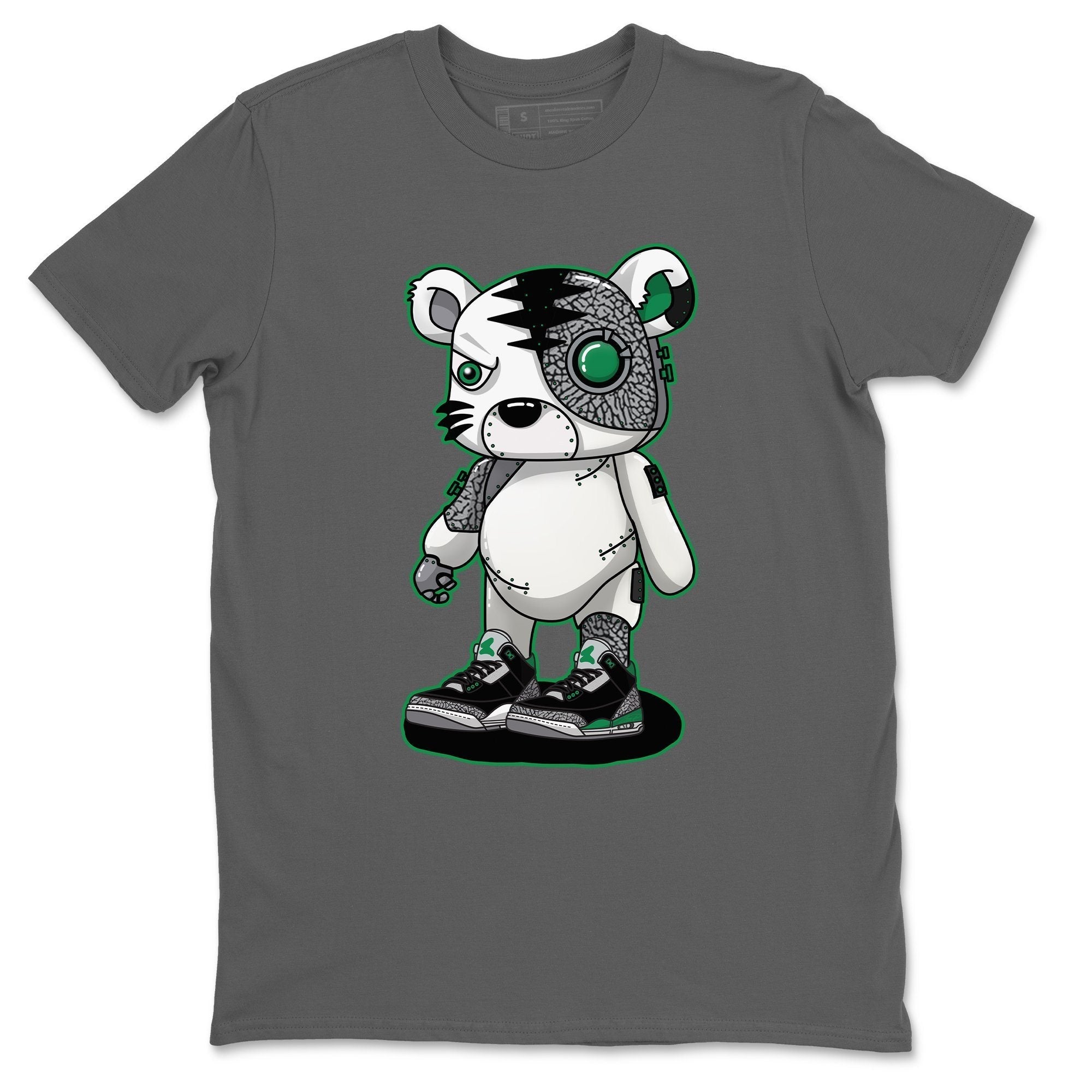 Jordan 3 Pine Green Sneaker Match Tees Cyborg Tiger Sneaker Tees Jordan 3 Pine Green Sneaker Release Tees Unisex Shirts