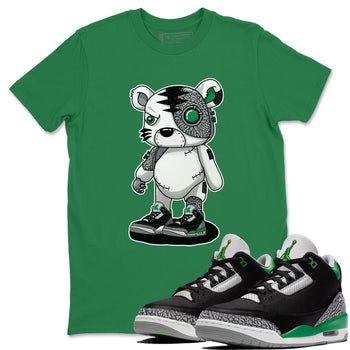 Jordan 3 Pine Green Sneaker Match Tees Cyborg Tiger Sneaker Tees Jordan 3 Pine Green Sneaker Release Tees Unisex Shirts