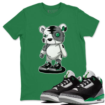 Jordan 3 Pine Green Sneaker Match Tees Cyborg Tiger Sneaker Tees Jordan 3 Pine Green Sneaker Release Tees Unisex Shirts