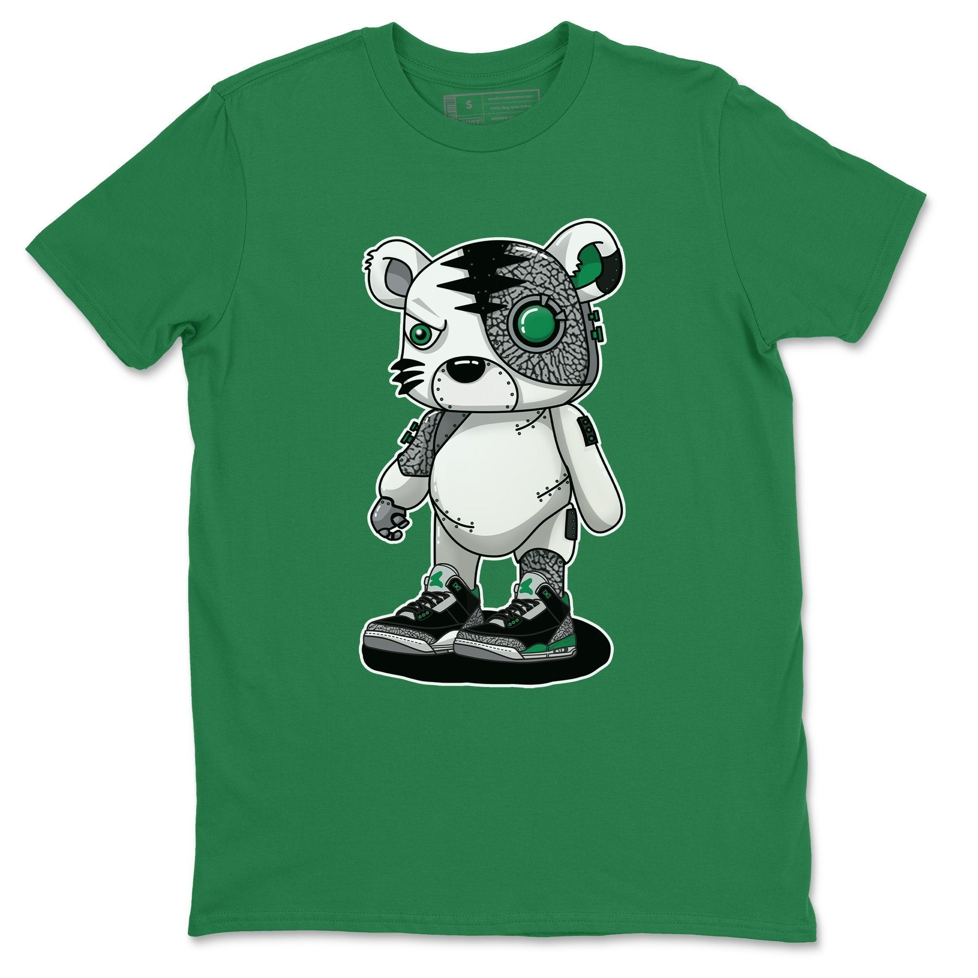 Jordan 3 Pine Green Sneaker Match Tees Cyborg Tiger Sneaker Tees Jordan 3 Pine Green Sneaker Release Tees Unisex Shirts