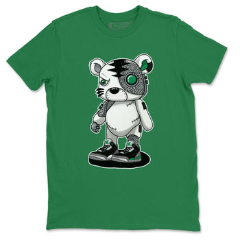 Jordan 3 Pine Green Sneaker Match Tees Cyborg Tiger Sneaker Tees Jordan 3 Pine Green Sneaker Release Tees Unisex Shirts