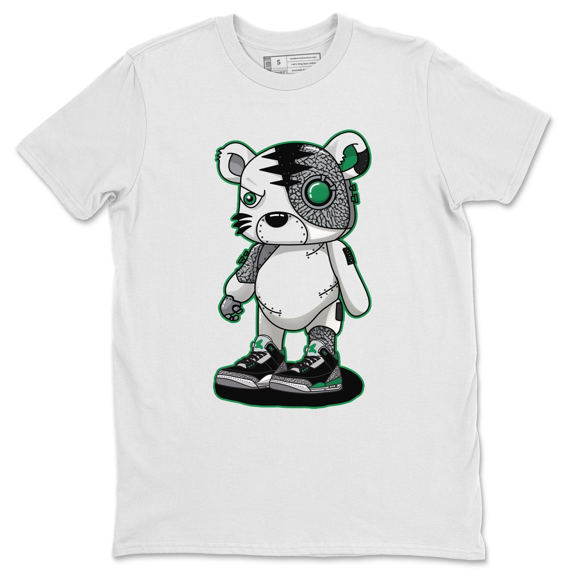 Jordan 3 Pine Green Sneaker Match Tees Cyborg Tiger Sneaker Tees Jordan 3 Pine Green Sneaker Release Tees Unisex Shirts