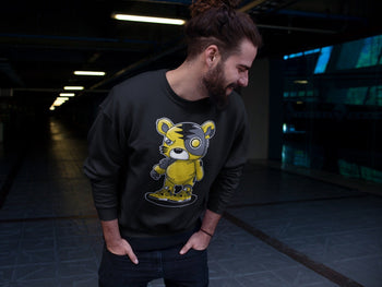 Jordan 4 Lightning Sneaker Match Tees Cyborg Tiger Sneaker Tees Jordan 4 Lightning Sneaker Release Tees Unisex Shirts