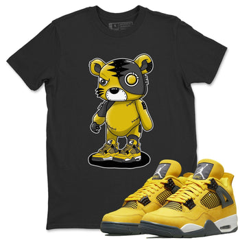 Jordan 4 Lightning Sneaker Match Tees Cyborg Tiger Sneaker Tees Jordan 4 Lightning Sneaker Release Tees Unisex Shirts