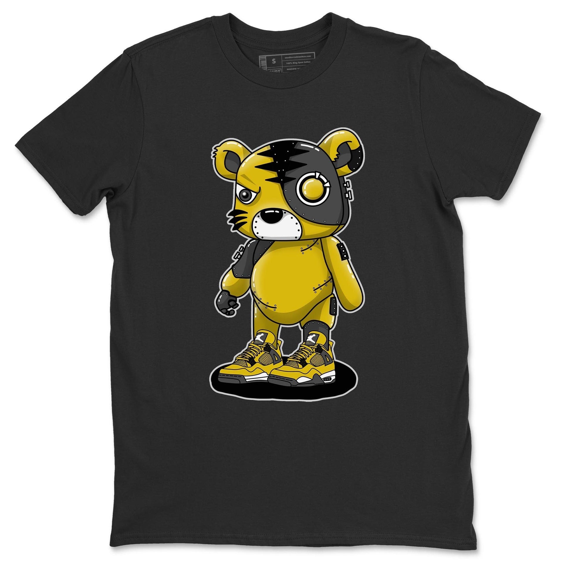 Jordan 4 Lightning Sneaker Match Tees Cyborg Tiger Sneaker Tees Jordan 4 Lightning Sneaker Release Tees Unisex Shirts