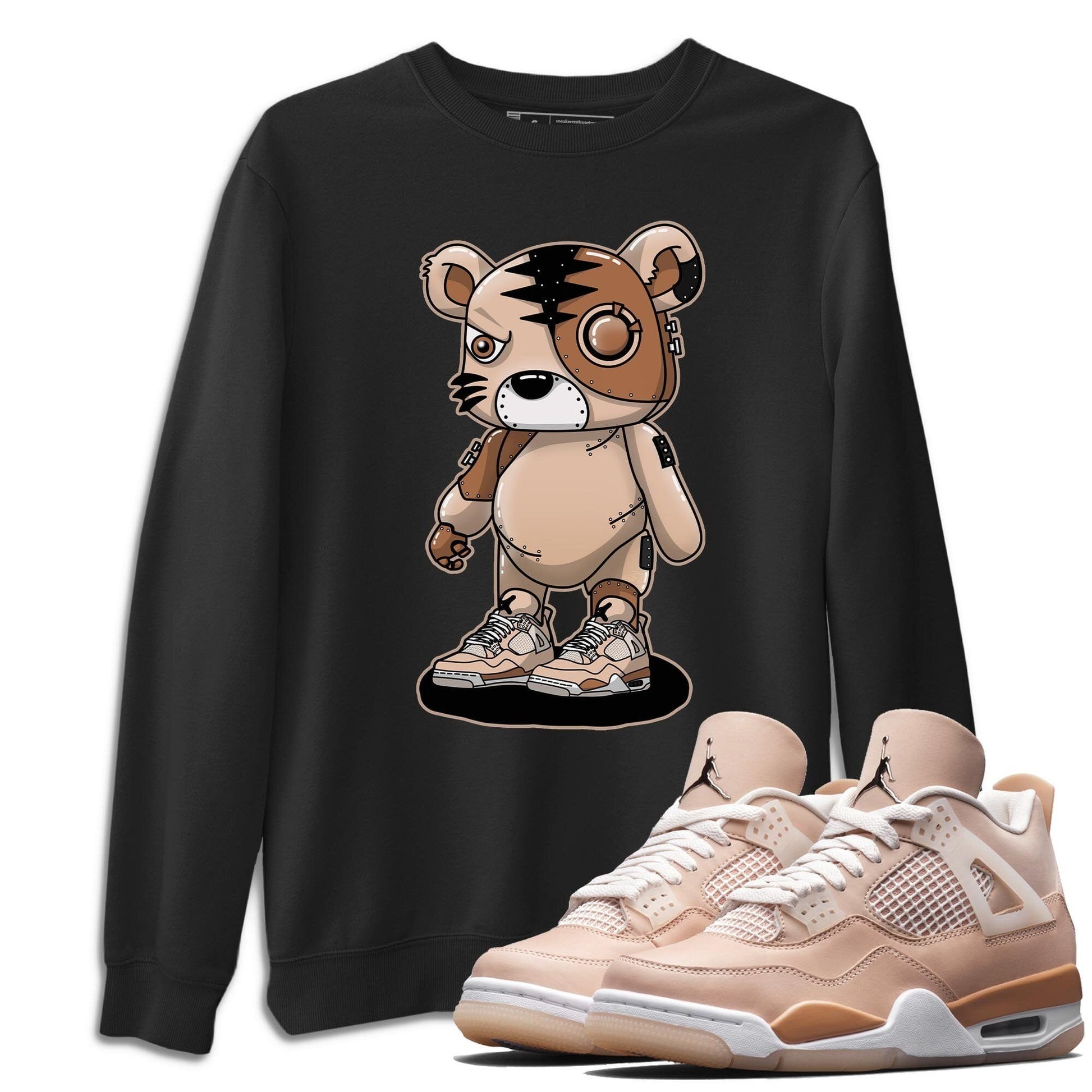 Jordan 4 Shimmer Sneaker Match Tees Cyborg Tiger Sneaker Tees Jordan 4 Shimmer Sneaker Release Tees Unisex Shirts