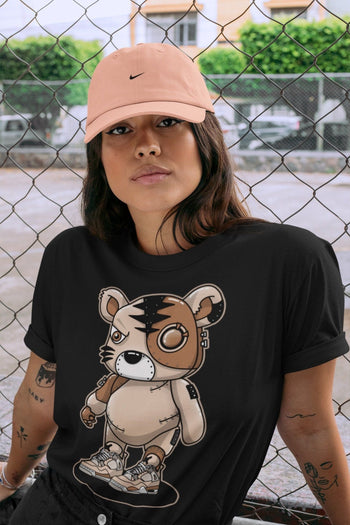 Jordan 4 Shimmer Sneaker Match Tees Cyborg Tiger Sneaker Tees Jordan 4 Shimmer Sneaker Release Tees Unisex Shirts