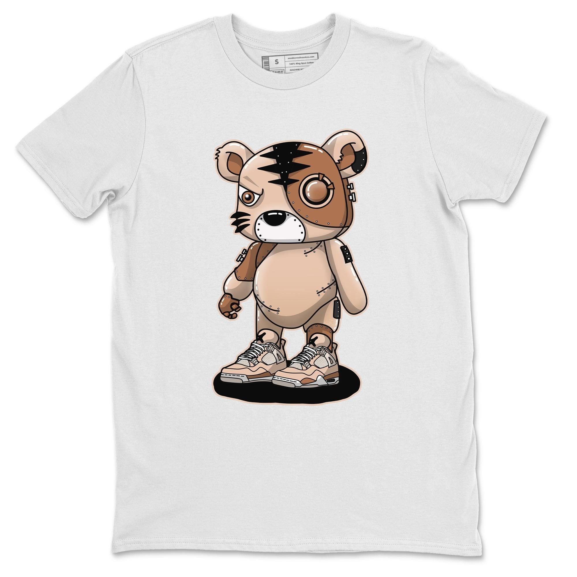 Jordan 4 Shimmer Sneaker Match Tees Cyborg Tiger Sneaker Tees Jordan 4 Shimmer Sneaker Release Tees Unisex Shirts