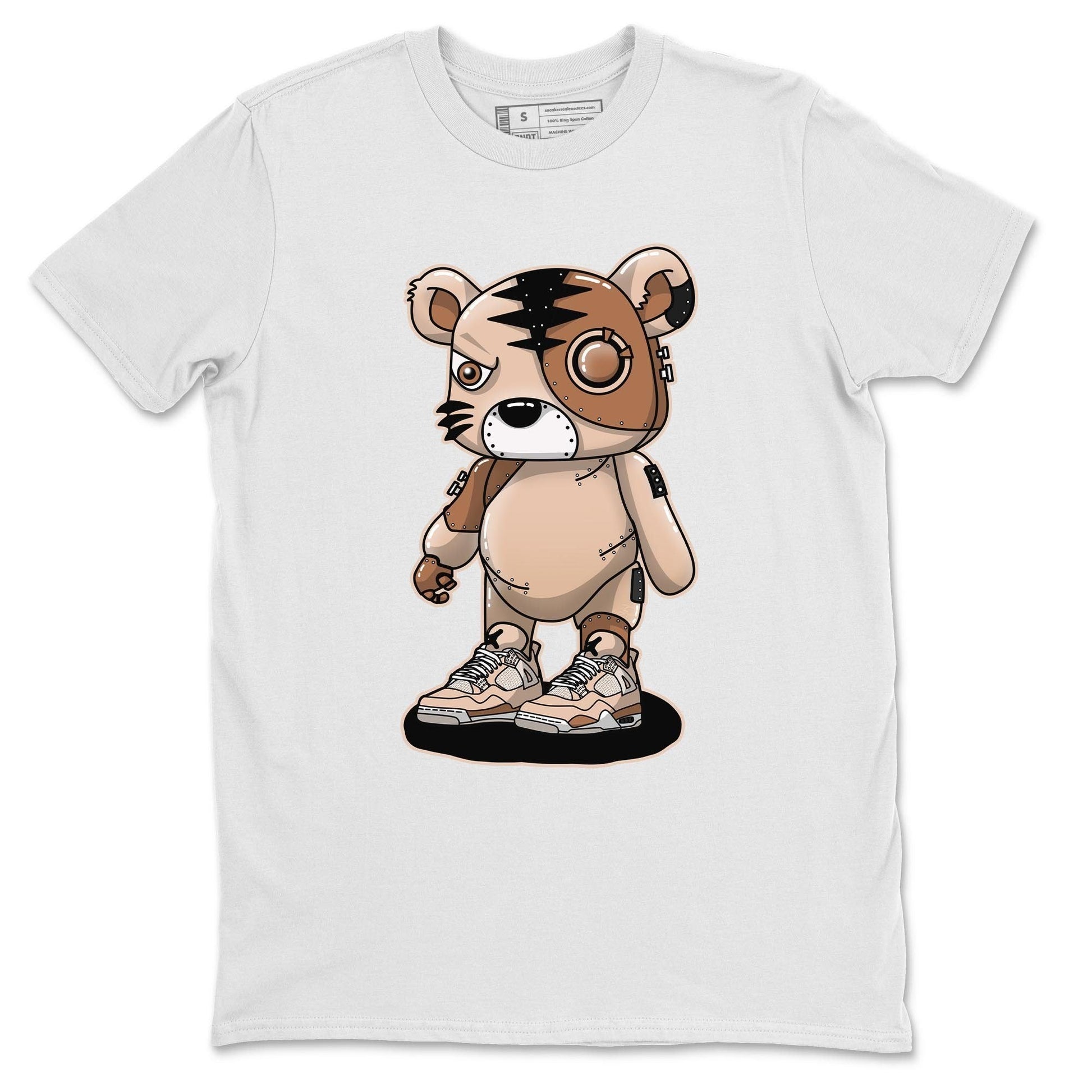 Jordan 4 Shimmer Sneaker Match Tees Cyborg Tiger Sneaker Tees Jordan 4 Shimmer Sneaker Release Tees Unisex Shirts