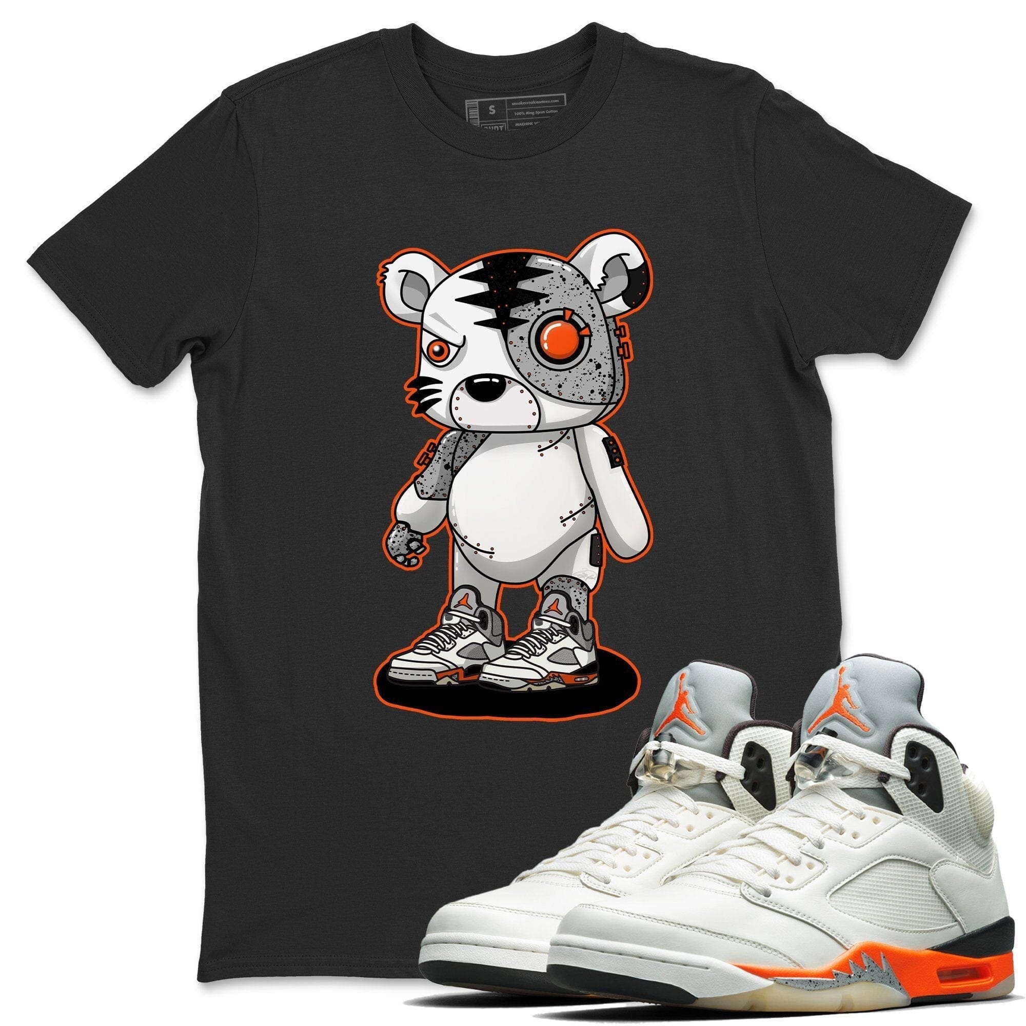 Jordan 5 Shattered Backboard Sneaker Match Tees Cyborg Tiger Sneaker Tees Jordan 5 Shattered Backboard Sneaker Release Tees Unisex Shirts