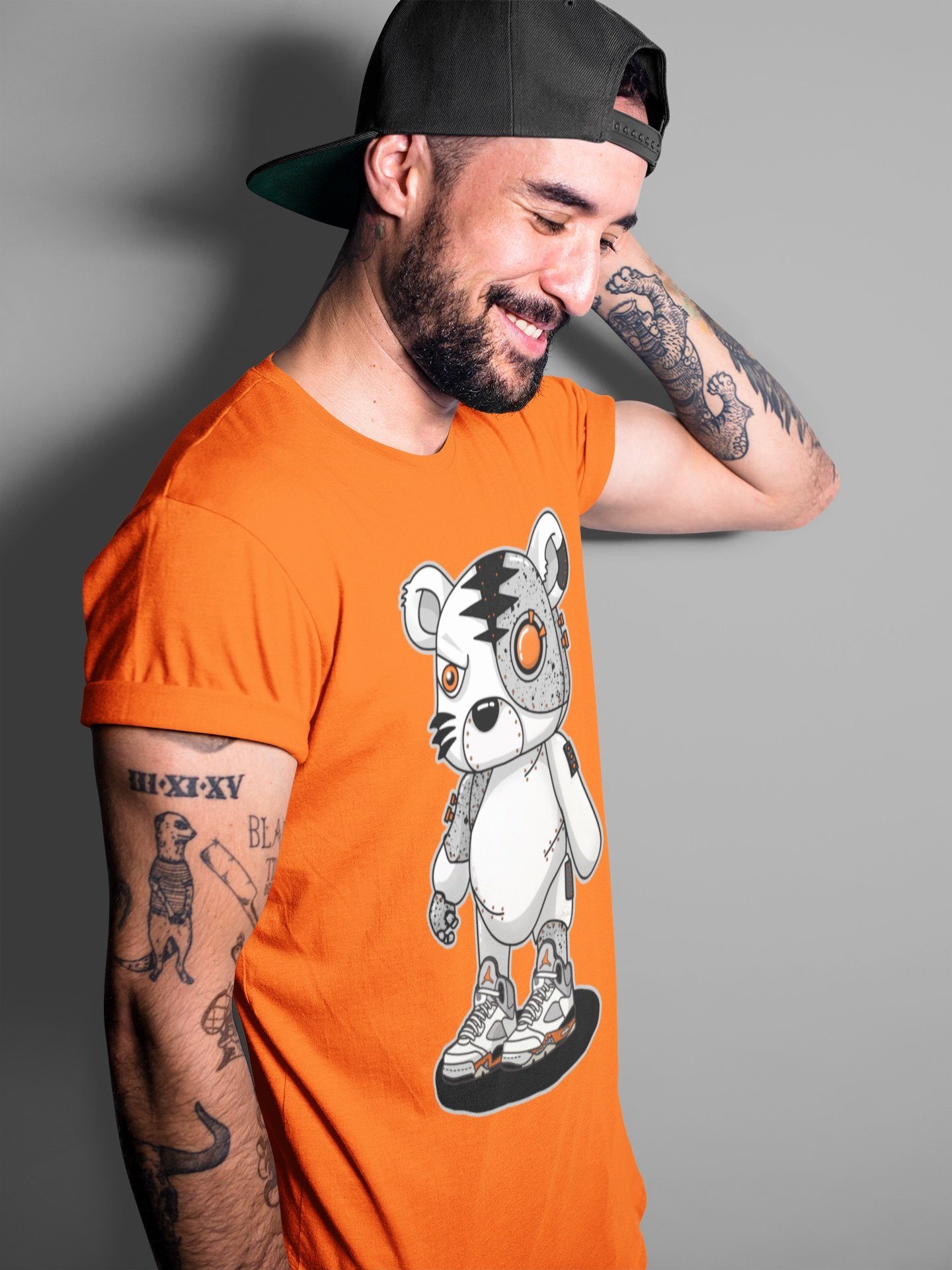 Jordan 5 Shattered Backboard Sneaker Match Tees Cyborg Tiger Sneaker Tees Jordan 5 Shattered Backboard Sneaker Release Tees Unisex Shirts