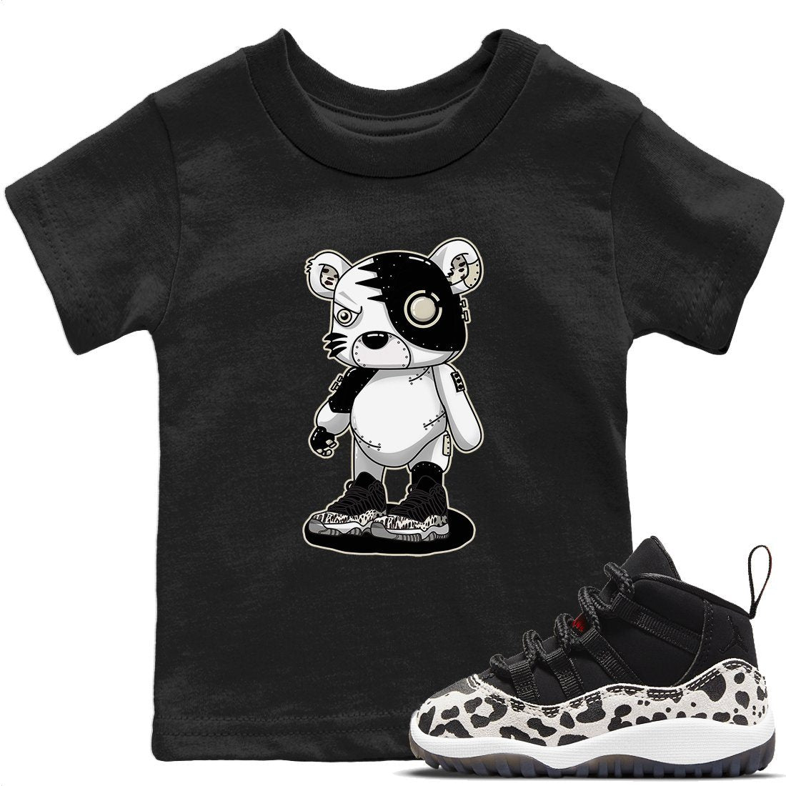 Jordan 11 Animal Instinct Sneaker Match Tees Cyborg Tiger Sneaker Tees Jordan 11 Animal Instinct Sneaker Release Tees Kids Shirts