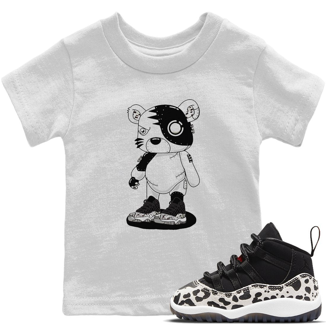 Jordan 11 Animal Instinct Sneaker Match Tees Cyborg Tiger Sneaker Tees Jordan 11 Animal Instinct Sneaker Release Tees Kids Shirts