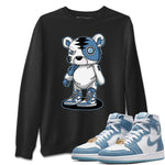 Jordan 1 Denim Sneaker Match Tees Cyborg Tiger Sneaker Tees Jordan 1 Denim Sneaker Release Tees Unisex Shirts