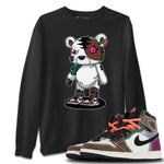 Jordan 1 Hand Crafted Sneaker Match Tees Cyborg Tiger Sneaker Tees Jordan 1 Hand Crafted Sneaker Release Tees Unisex Shirts