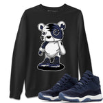 Jordan 11 Midnight Navy Sneaker Match Tees Cyborg Tiger Sneaker Tees Jordan 11 Midnight Navy Sneaker Release Tees Unisex Shirts