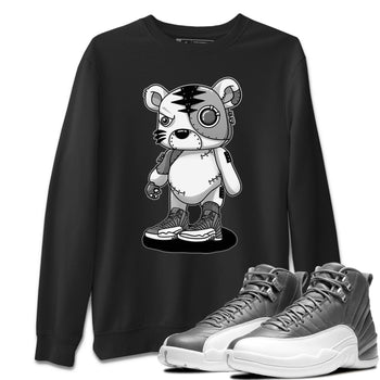 Jordan 12 Stealth Sneaker Match Tees Cyborg Tiger Sneaker Tees Jordan 12 Stealth Sneaker Release Tees Unisex Shirts