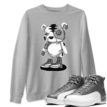 Jordan 12 Stealth Sneaker Match Tees Cyborg Tiger Sneaker Tees Jordan 12 Stealth Sneaker Release Tees Unisex Shirts