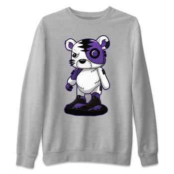 Jordan 13 Court Purple Sneaker Match Tees Cyborg Tiger Sneaker Tees Jordan 13 Court Purple Sneaker Release Tees Unisex Shirts