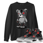 Jordan 4 Infrared Sneaker Match Tees Cyborg Tiger Sneaker Tees Jordan 4 Infrared Sneaker Release Tees Unisex Shirts