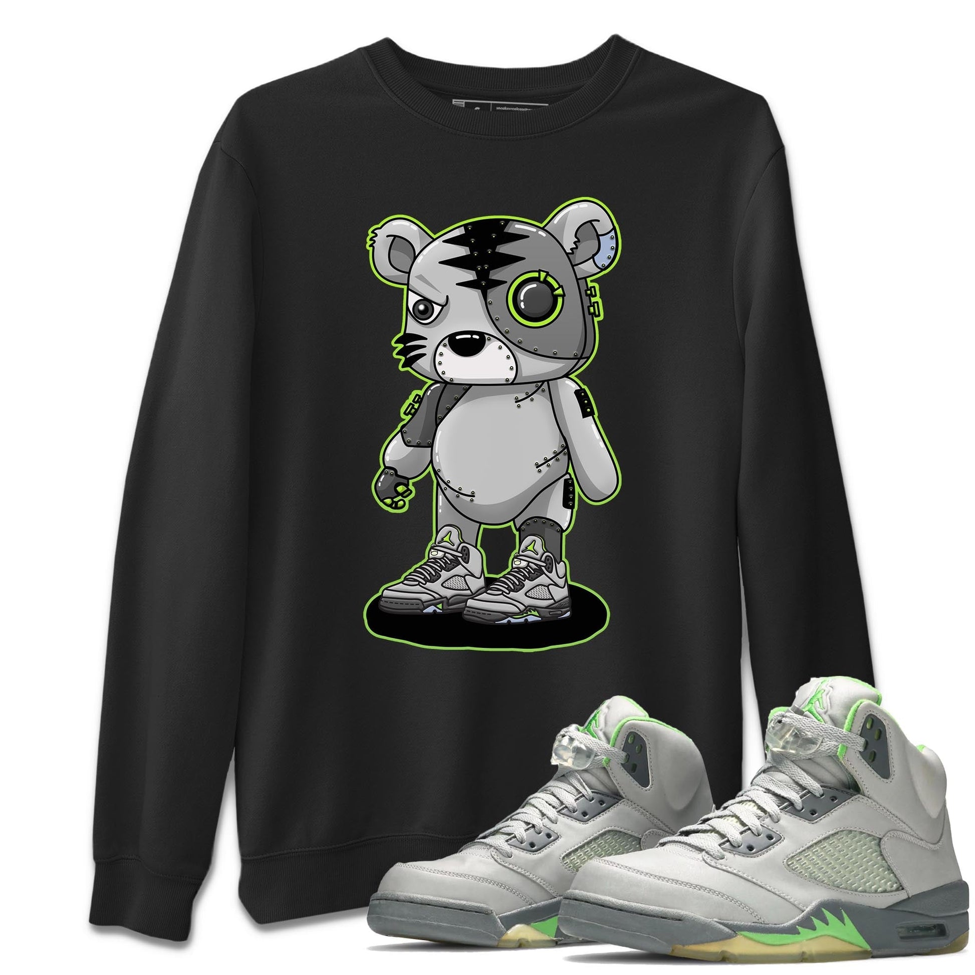 Jordan 5 Green Bean Sneaker Match Tees Cyborg Tiger Sneaker Tees Jordan 5 Green Bean Sneaker Release Tees Unisex Shirts