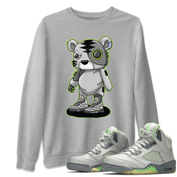 Jordan 5 Green Bean Sneaker Match Tees Cyborg Tiger Sneaker Tees Jordan 5 Green Bean Sneaker Release Tees Unisex Shirts