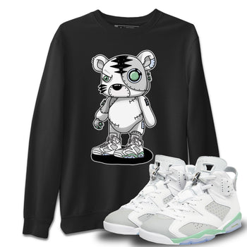 Jordan 6 Mint Foam Sneaker Match Tees Cyborg Tiger Sneaker Tees Jordan 6 Mint Foam Sneaker Release Tees Unisex Shirts