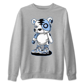Jordan 6 UNC Sneaker Match Tees Cyborg Tiger Sneaker Tees Jordan 6 UNC Sneaker Release Tees Unisex Shirts