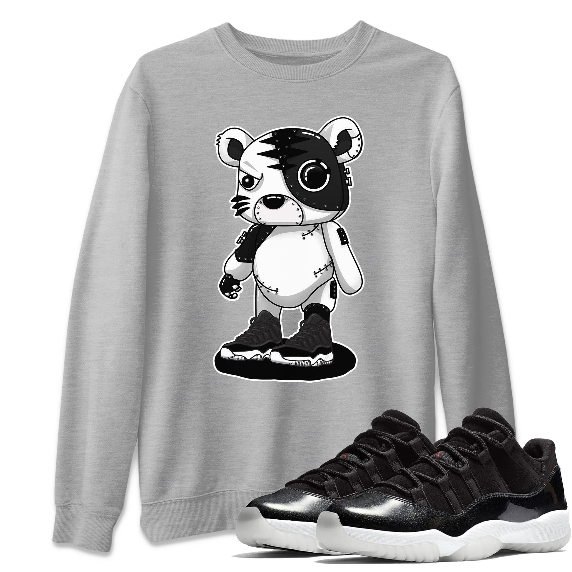 Jordan 11 72-10 Sneaker Match Tees Cyborg Tiger Sneaker Tees Jordan 11 72-10 Sneaker Release Tees Unisex Shirts