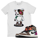 Jordan 1 Hand Crafted Sneaker Match Tees Cyborg Tiger Sneaker Tees Jordan 1 Hand Crafted Sneaker Release Tees Unisex Shirts