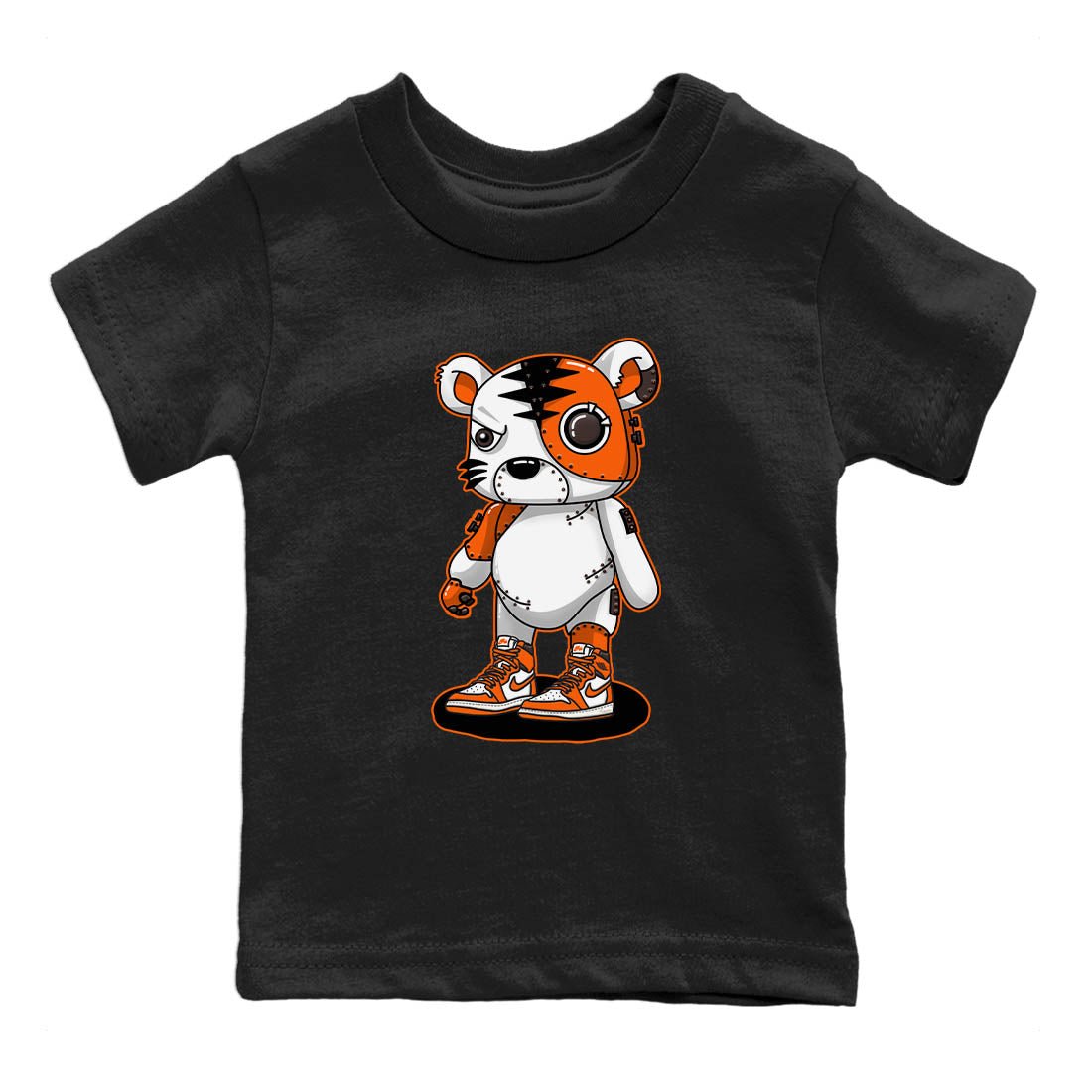 Jordan 1 Starfish Sneaker Match Tees Cyborg Tiger Sneaker Tees Jordan 1 Starfish Sneaker Release Tees Kids Shirts