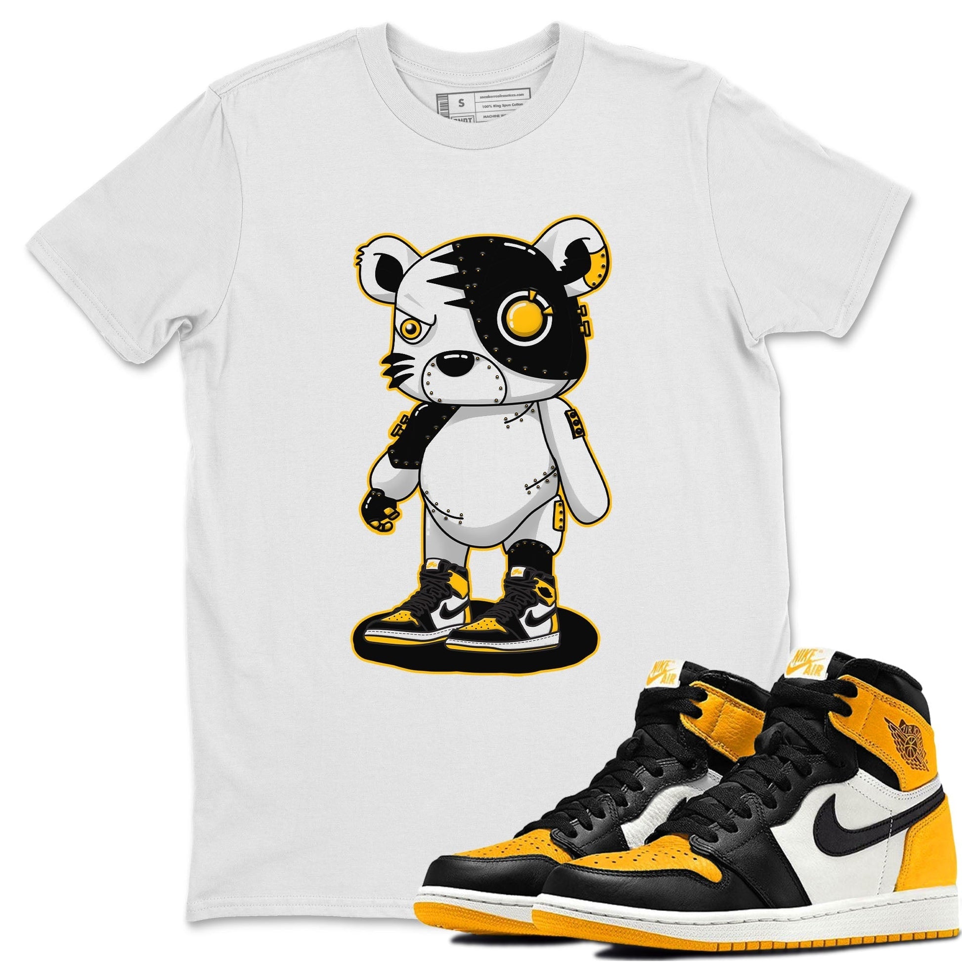 Jordan 1 Taxi Sneaker Match Tees Cyborg Tiger Sneaker Tees Jordan 1 Taxi Sneaker Release Tees Unisex Shirts