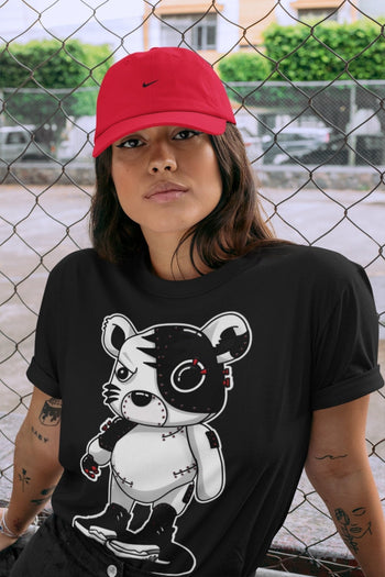 Jordan 12 Playoffs Sneaker Match Tees Cyborg Tiger Sneaker Tees Jordan 12 Playoffs Sneaker Release Tees Unisex Shirts