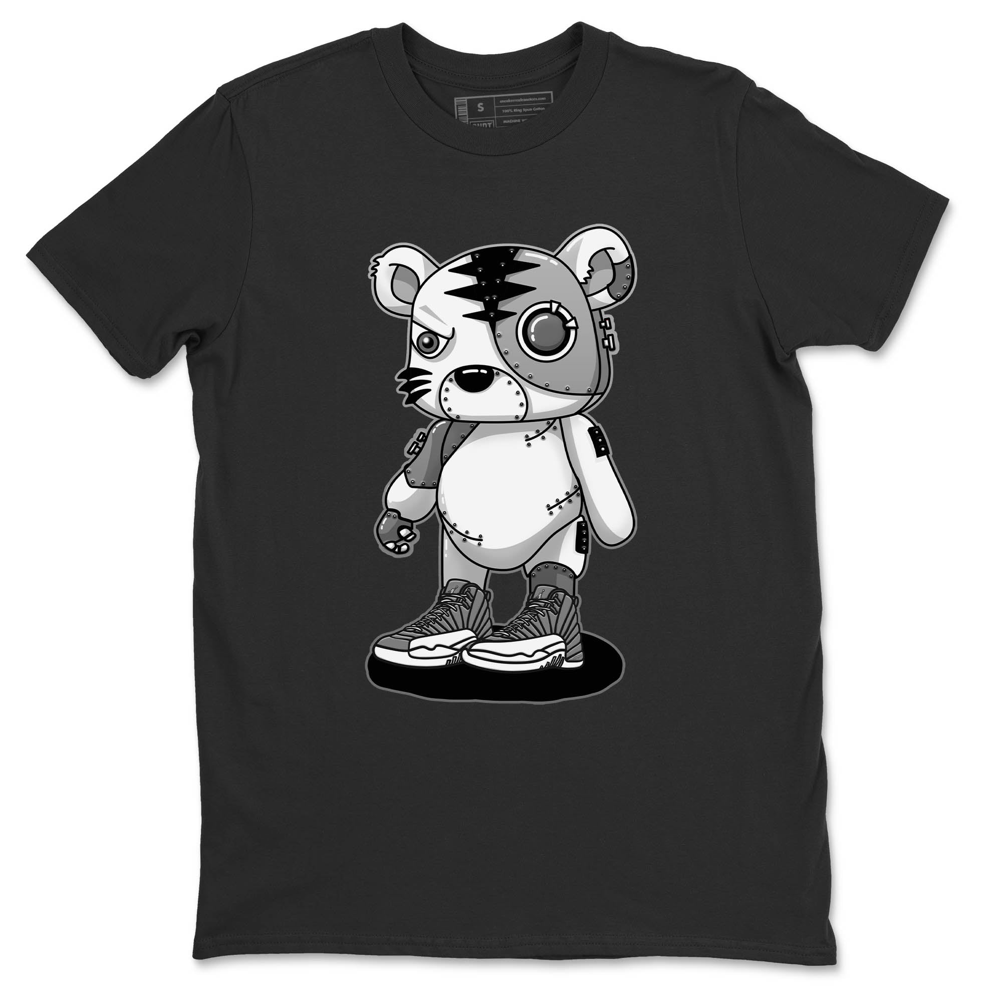 Jordan 12 Stealth Sneaker Match Tees Cyborg Tiger Sneaker Tees Jordan 12 Stealth Sneaker Release Tees Unisex Shirts