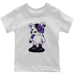 Jordan 13 Court Purple Sneaker Match Tees Cyborg Tiger Sneaker Tees Jordan 13 Court Purple Sneaker Release Tees Kids Shirts