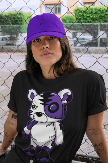 Jordan 13 Court Purple Sneaker Match Tees Cyborg Tiger Sneaker Tees Jordan 13 Court Purple Sneaker Release Tees Unisex Shirts