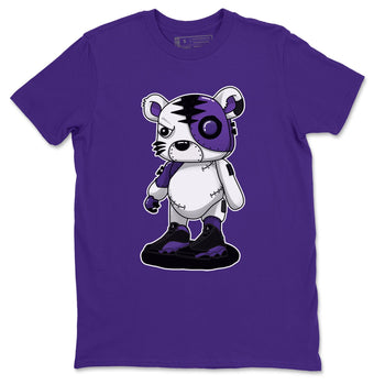 Jordan 13 Court Purple Sneaker Match Tees Cyborg Tiger Sneaker Tees Jordan 13 Court Purple Sneaker Release Tees Unisex Shirts