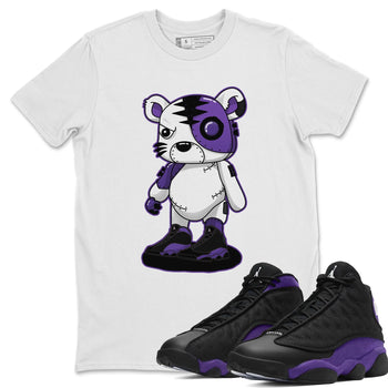 Jordan 13 Court Purple Sneaker Match Tees Cyborg Tiger Sneaker Tees Jordan 13 Court Purple Sneaker Release Tees Unisex Shirts