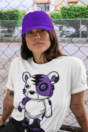 Jordan 13 Court Purple Sneaker Match Tees Cyborg Tiger Sneaker Tees Jordan 13 Court Purple Sneaker Release Tees Unisex Shirts