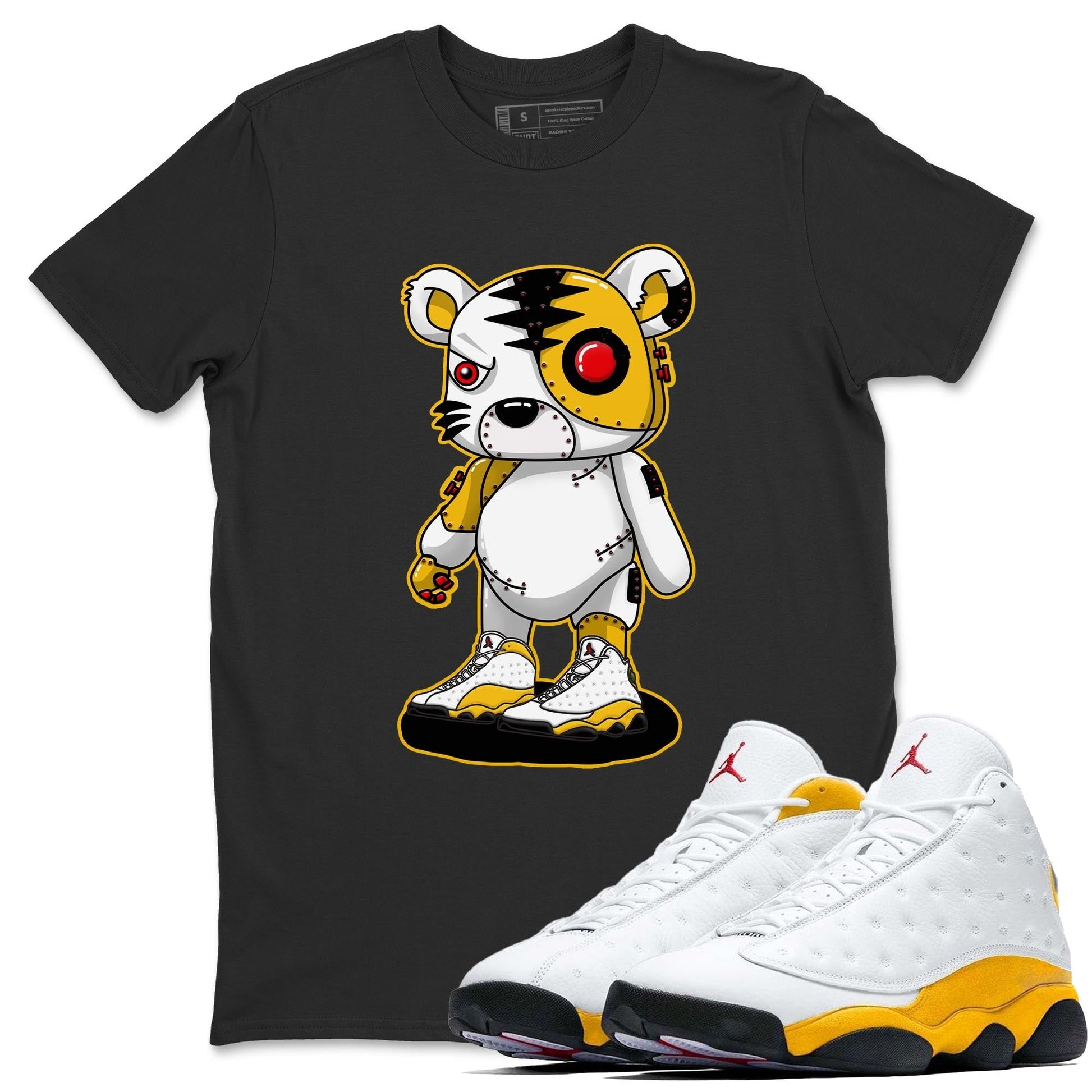 Jordan 13 Del Sol Sneaker Match Tees Cyborg Tiger Sneaker Tees Jordan 13 Del Sol Sneaker Release Tees Unisex Shirts