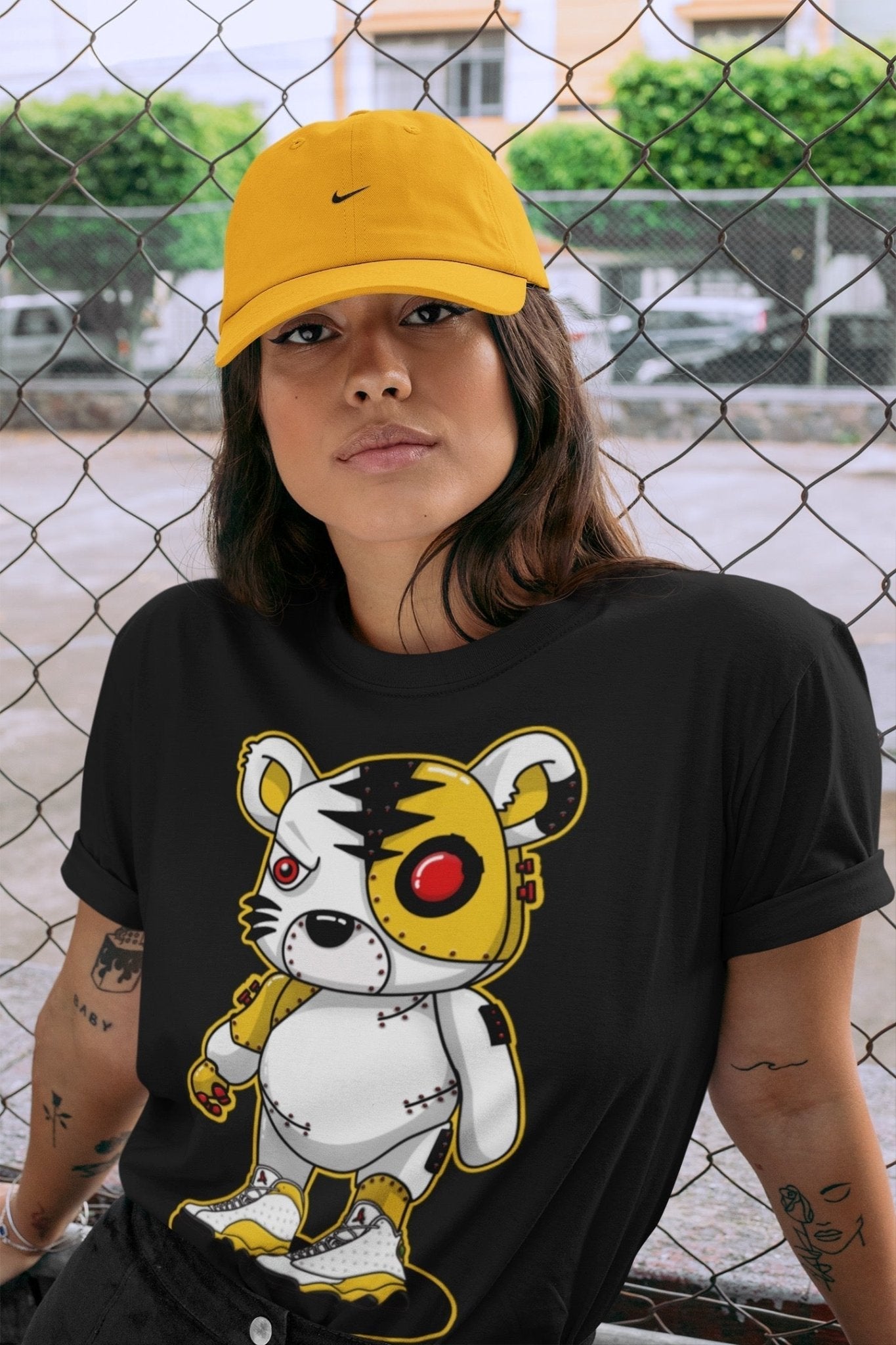 Jordan 13 Del Sol Sneaker Match Tees Cyborg Tiger Sneaker Tees Jordan 13 Del Sol Sneaker Release Tees Unisex Shirts